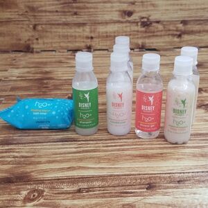 8 Disney H2O+ Bergamont Grapefruit Shampoo Conditioner Lotion Soap 1.25 Fl Oz